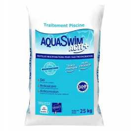 Sel Pour Piscine Aquaswim Acti + 3-en-1 25 Kg 1 Sel Pour Piscine Aquaswim Acti + 3-en-1 25 Kg