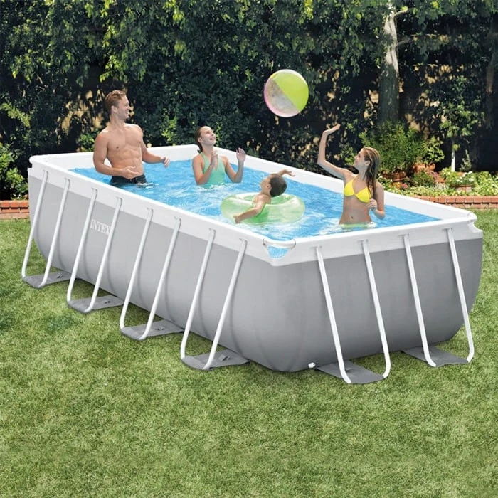 Piscine Tubulaire Rectangulaire Intex Prism Frame 4 X 2 X 1 M 2 Piscine Tubulaire Rectangulaire Intex Prism Frame 4 X 2 X 1 M – Image 2