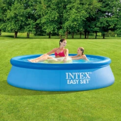 Piscine Autoportée Easy Set Intex 2,44 X 0,61 M -Intex Soldes Boutique 28106np raviday piscine intex easy set ambiance min