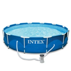 Piscine Tubulaire Intex Metal Frame 3.66 X 0.76 M + épurateur 1,7 M3/h