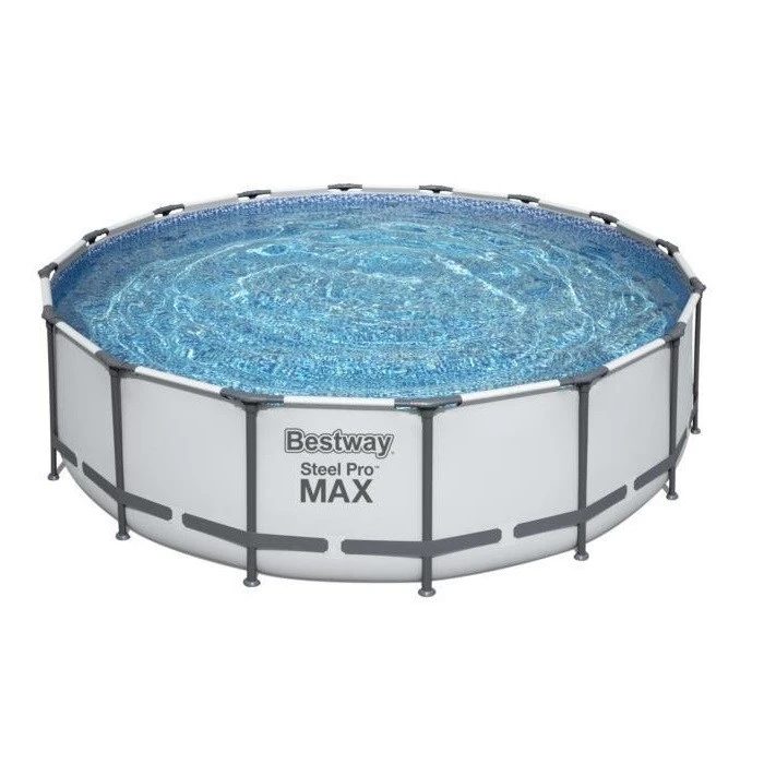 Piscine Tubulaire Ronde Bestway Power Steel 4,88 X 1,22 M 1 Piscine Tubulaire Ronde Bestway Power Steel 4,88 X 1,22 M