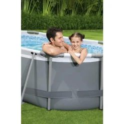 Piscine Ovale Bestway Power Steel™ 3,05 X 2 X 0,84 M -Intex Soldes Boutique 5614a piscine ovale bestway power steel 3 05 x 2 x 0 84 m ambiance