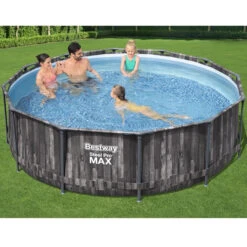 Piscine Tubulaire Ronde Bestway Steel Pro Max Imitation Bois 3,66 X 1,00 M 10 Piscine Tubulaire Ronde Bestway Steel Pro Max Imitation Bois 3,66 X 1,00 M -Intex Soldes Boutique 5614x