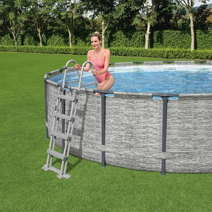 Piscine Tubulaire Ronde Bestway Steel Pro Max 4,88 X 1,22 M 4 Piscine Tubulaire Ronde Bestway Steel Pro Max 4,88 X 1,22 M – Image 4