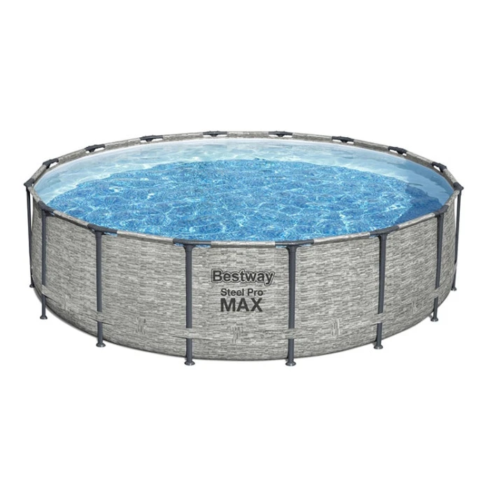 Piscine Tubulaire Ronde Bestway Steel Pro Max 4,88 X 1,22 M 1 Piscine Tubulaire Ronde Bestway Steel Pro Max 4,88 X 1,22 M