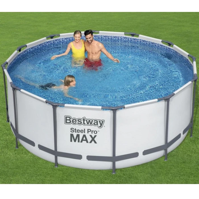 Piscine Tubulaire Ronde Bestway Steel Pro Max™ 366 X 122 Cm 4 Piscine Tubulaire Ronde Bestway Steel Pro Max™ 366 X 122 Cm – Image 4