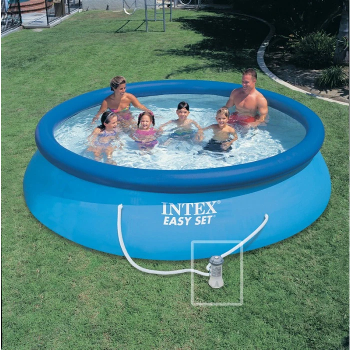 Piscine Autoportée Intex Easy Set 3,66 X 0,76 M + Épurateur 3 Piscine Autoportée Intex Easy Set 3,66 X 0,76 M + Épurateur – Image 3