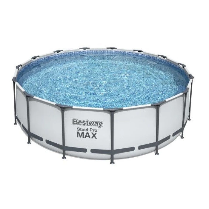 Piscine Tubulaire Bestway Ronde Steel Pro Max 4,57 X 1,22 M 1 Piscine Tubulaire Bestway Ronde Steel Pro Max 4,57 X 1,22 M