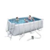 Piscine Tubulaire Rectangulaire Bestway Power Steel 4,12 X 2,01 X 1,22
