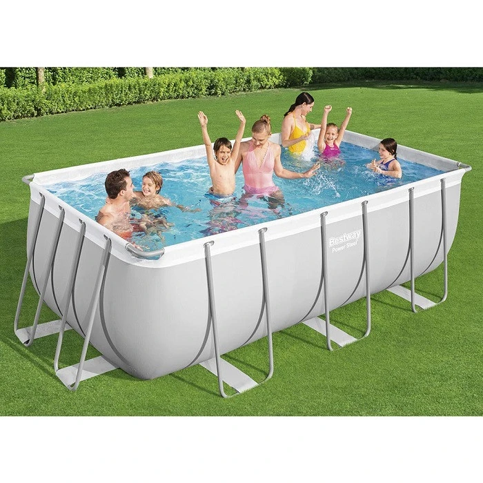 Piscine Tubulaire Rectangulaire Bestway Power Steel 4,12 X 2,01 X 1,22 M Avec Filtre à Sable 3 Piscine Tubulaire Rectangulaire Bestway Power Steel 4,12 X 2,01 X 1,22 M Avec Filtre à Sable – Image 3