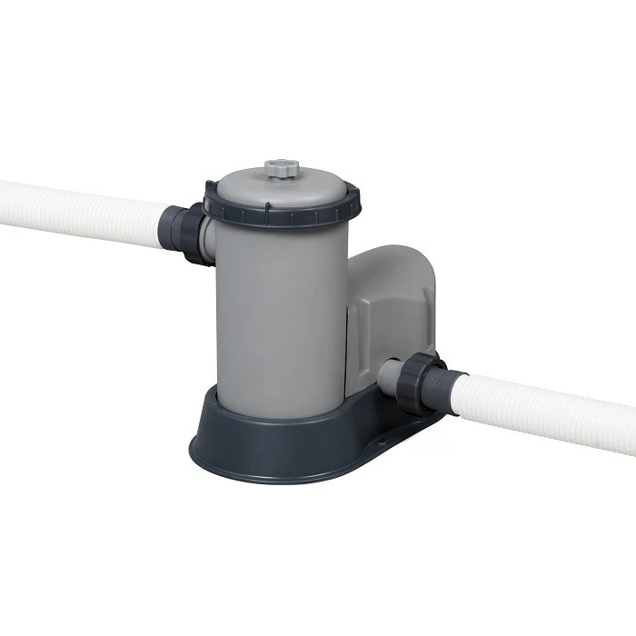 Piscine Tubulaire Ronde Bestway Steel Pro Max 5,49 X 1,22 M - Gris Clair 8 Piscine Tubulaire Ronde Bestway Steel Pro Max 5,49 X 1,22 M - Gris Clair – Image 8