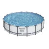 Piscine Tubulaire Ronde Bestway Steel Pro Max 5,49 X 1,22 M - Gris Clair