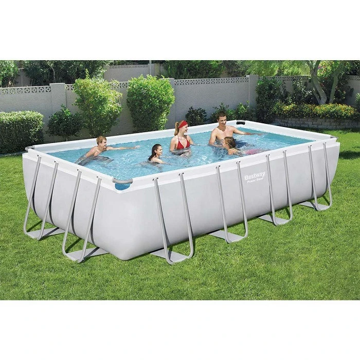 Piscine Tubulaire Rectangulaire Bestway Power Steel 5,49 X 2,74 X 1,22 M Avec Filtre à Sable 2 Piscine Tubulaire Rectangulaire Bestway Power Steel 5,49 X 2,74 X 1,22 M Avec Filtre à Sable – Image 2