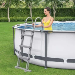 Piscine Tubulaire Ronde Bestway Steel Pro Max 4,57 X 1,07 M 15 Piscine Tubulaire Ronde Bestway Steel Pro Max 4,57 X 1,07 M -Intex Soldes Boutique 56488 piscine tubulaire ronde bestway steel pro max 457 107 ambiance
