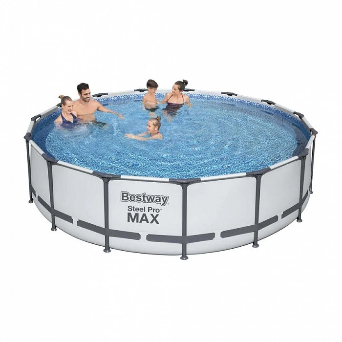 Piscine Tubulaire Ronde Bestway Steel Pro Max 4,57 X 1,07 M 3 Piscine Tubulaire Ronde Bestway Steel Pro Max 4,57 X 1,07 M – Image 3