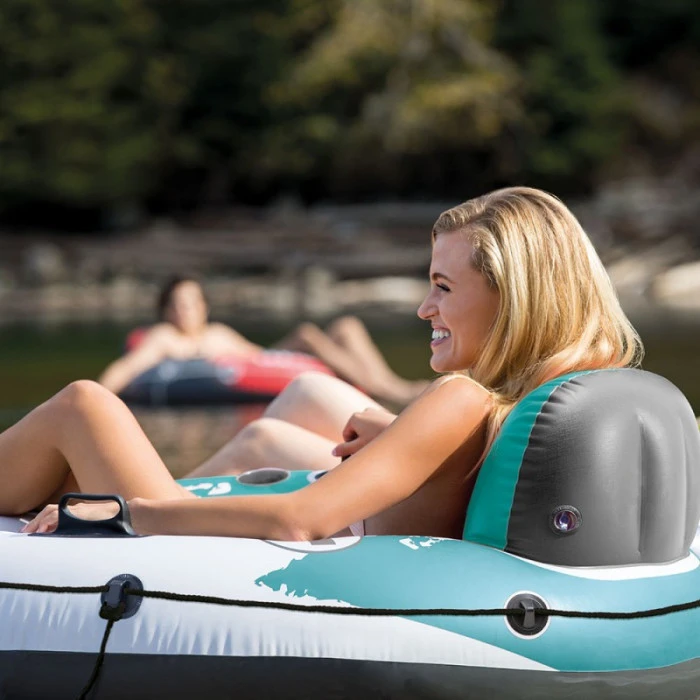 Fauteuil Gonflable De Piscine INTEX River Run Turquoise 2 Fauteuil Gonflable De Piscine INTEX River Run Turquoise – Image 2