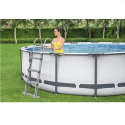 Piscine Tubulaire Ronde Bestway Steel Pro Max™ 4,27 X 1,07 M -Intex Soldes Boutique 56950 2 1