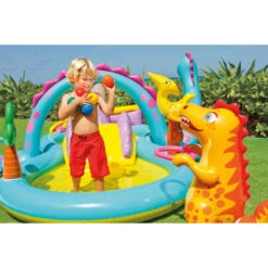 Aire De Jeu Gonflable Dinoland Intex 7 Aire De Jeu Gonflable Dinoland Intex -Intex Soldes Boutique 57135 3