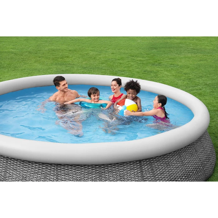 Piscine Autoportée Bestway Fast Set™ Aspect Rotin 3,66 X 0,76 M 3 Piscine Autoportée Bestway Fast Set™ Aspect Rotin 3,66 X 0,76 M – Image 3