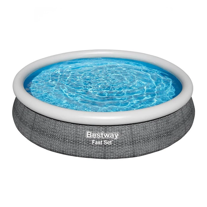 Piscine Autoportée Bestway Fast Set™ Aspect Rotin 3,66 X 0,76 M 1 Piscine Autoportée Bestway Fast Set™ Aspect Rotin 3,66 X 0,76 M