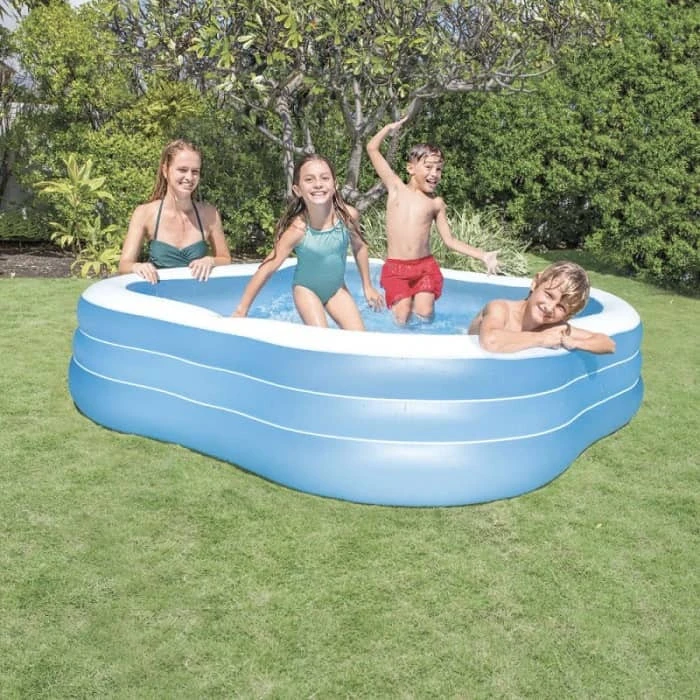Piscine Gonflable Carré INTEX Beach Wave 2 Piscine Gonflable Carré INTEX Beach Wave – Image 2