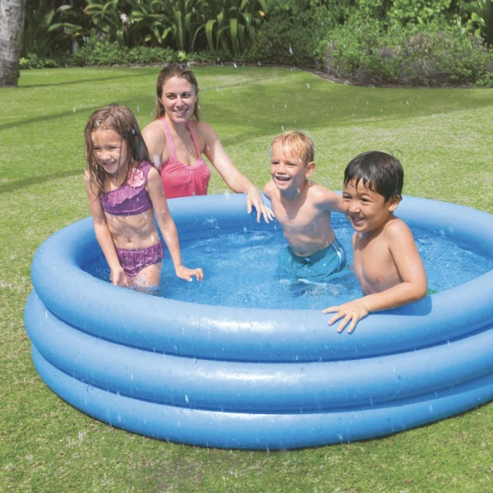 Piscine Gonflable INTEX Bleu Cristal 1 Piscine Gonflable INTEX Bleu Cristal