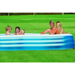 Piscine Gonflable Rectangulaire INTEX Family -Intex Soldes Boutique 58484 in use