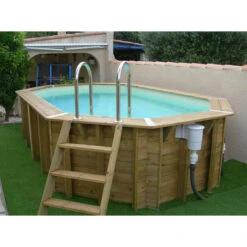 Piscine En Bois Octogonale Ubbink Océa 5,50 X 3,55 X 1,20 M - Liner Beige 11 Piscine En Bois Octogonale Ubbink Océa 5,50 X 3,55 X 1,20 M - Liner Beige -Intex Soldes Boutique 7504594 piscine bois octogonale ubbink ocea 355 550 beige echelle 2