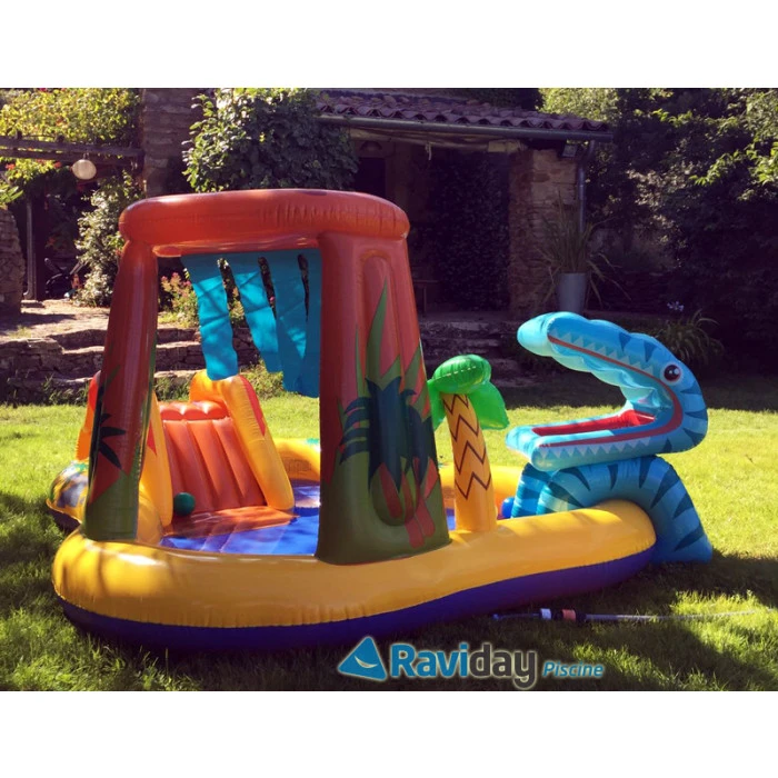 Aire De Jeux Gonflable Intex Jurassic / Dinosaure 4 Aire De Jeux Gonflable Intex Jurassic / Dinosaure – Image 4
