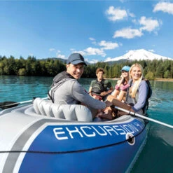 Set Bateau Gonflable 4 Places Intex Excursion 4 16 Set Bateau Gonflable 4 Places Intex Excursion 4 -Intex Soldes Boutique bateau intex excursion 4places 10