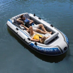 Set Bateau Gonflable 4 Places Intex Excursion 4 20 Set Bateau Gonflable 4 Places Intex Excursion 4 -Intex Soldes Boutique bateau intex excursion 4places 11
