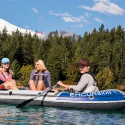 Set Bateau Gonflable 4 Places Intex Excursion 4 21 Set Bateau Gonflable 4 Places Intex Excursion 4 -Intex Soldes Boutique bateau intex excursion 4places 8