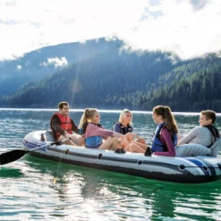 Set Bateau Gonflable 5 Places Intex Excursion 5 -Intex Soldes Boutique bateau intex excursion 8