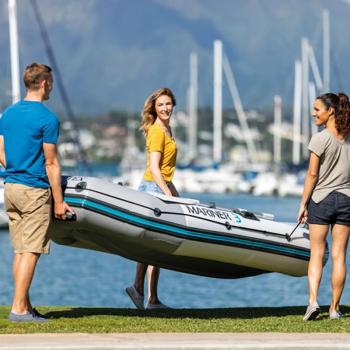 Set Bateau Gonflable 3 Places Intex Mariner 3 (rames Et Gonfleur Inclus) 8 Set Bateau Gonflable 3 Places Intex Mariner 3 (rames Et Gonfleur Inclus) – Image 8