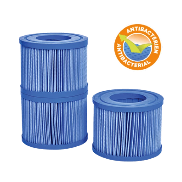 Lot De 3 Cartouches Antibactériennes De Spa Gonflable Netspa 1 Lot De 3 Cartouches Antibactériennes De Spa Gonflable Netspa