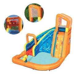 Aire De Jeux Château Bestway Turbo Splash H2o Go 11 Aire De Jeux Château Bestway Turbo Splash H2o Go -Intex Soldes Boutique chateau gonflable toboggan piscine bestway h2o go 5