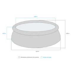 Piscine Autoportante Intex Easy Set 4,57 X 0,84 M 7 Piscine Autoportante Intex Easy Set 4,57 X 0,84 M -Intex Soldes Boutique dimensions piscine autoportante easy set 4 57 x 0 84 m intex 28158np