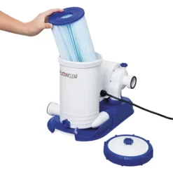 Épurateur à Cartouche Bestway Flowclear 9,463 M³/h -Intex Soldes Boutique epurateur cartouches flowclear 58391
