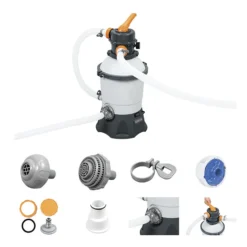 Filtre à Sable Complet Bestway Flowclear 3 M³/h 11 Filtre à Sable Complet Bestway Flowclear 3 M³/h -Intex Soldes Boutique filtre sable bestway flowclear 58515 5