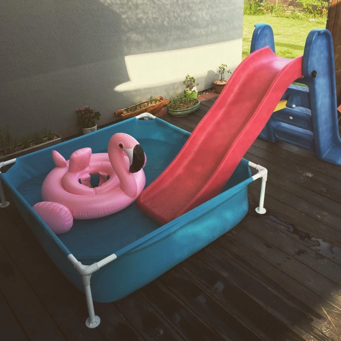 Piscinette Intex Metal Frame Junior Bleu 3 Piscinette Intex Metal Frame Junior Bleu – Image 3