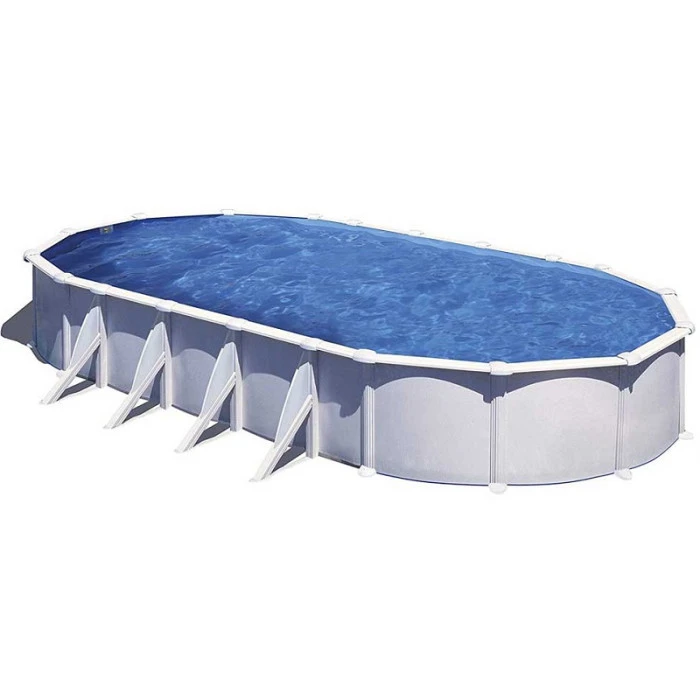 GRE Piscine Ovale Acier Gré Atlantis - 10 X 5,50 M 1 GRE Piscine Ovale Acier Gré Atlantis - 10 X 5,50 M