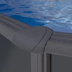 GRE Piscine Ovale Acier Gré Gris Anthracite - 7,30 X 3,75 X 1,20 M 13 GRE Piscine Ovale Acier Gré Gris Anthracite - 7,30 X 3,75 X 1,20 M -Intex Soldes Boutique margelles piscine gre anthracite 2