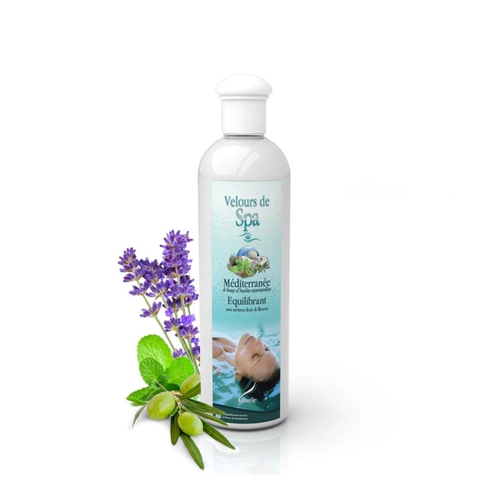 Parfum De Spa à Base D'huiles Essentielles Méditerranée 250 Ml 1 Parfum De Spa à Base D'huiles Essentielles Méditerranée 250 Ml