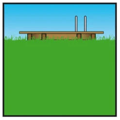 Piscine En Bois Rectangulaire Ubbink Linéa 15,50 X 3,50 X 1,55 M - Liner Bleu -Intex Soldes Boutique picto coupe enterre