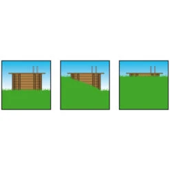 Piscine En Bois Rectangulaire Ubbink Linéa 6,50 X 3,50 X 1,40 M - Liner Beige 5 Piscine En Bois Rectangulaire Ubbink Linéa 6,50 X 3,50 X 1,40 M - Liner Beige -Intex Soldes Boutique picto coupe hors sol semi enterre enterre 1