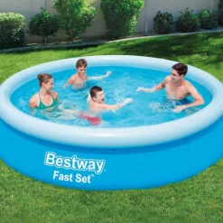 Piscine Autoportée Bestway Fast Set 3,66 X 0,76 M + Épurateur à Cartouche -Intex Soldes Boutique piscine autoportee bestway fast set 366 x 76 cm 2