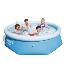 Piscine Hors Sol Bestway Fast Set 2,44 X 0,61 M 1 Piscine Hors Sol Bestway Fast Set 2,44 X 0,61 M