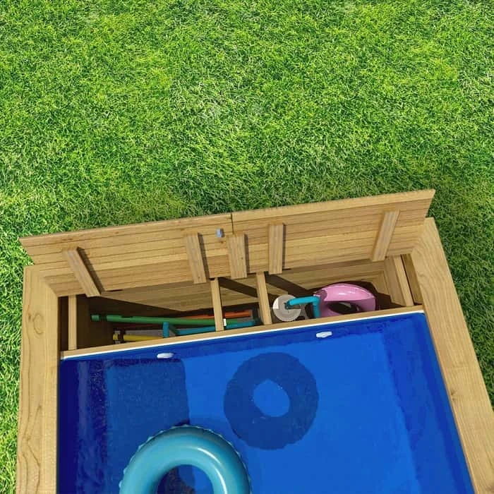 Piscine Pool'n Box Junior Procopi En Bois 3,7 X 2,4 M - Coffre Et Filtration Intégrés 7 Piscine Pool'n Box Junior Procopi En Bois 3,7 X 2,4 M - Coffre Et Filtration Intégrés – Image 7