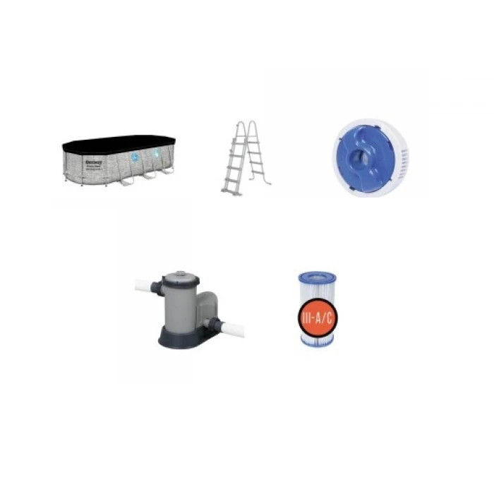 Piscine Tubulaire Ovale Bestway Power Steel Swim Vista 5,49 X 2,74 X 1,22 11 Piscine Tubulaire Ovale Bestway Power Steel Swim Vista 5,49 X 2,74 X 1,22 – Image 11