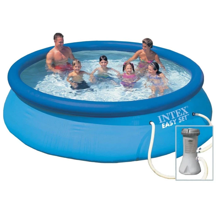 Piscine Autoportée Intex Easy Set 3,66 X 0,76 M + Épurateur 2 Piscine Autoportée Intex Easy Set 3,66 X 0,76 M + Épurateur – Image 2